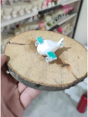 Himi Teraryum Objeleri Uçak Dekoratif Biblo ve Diorama Objesi