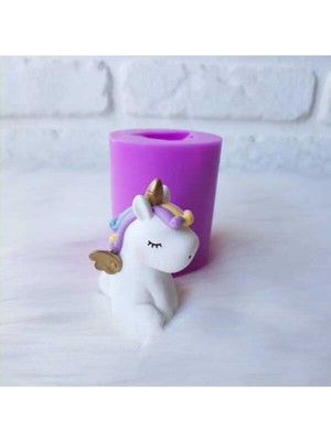 Himi Teraryum Objeleri Unicorn Dekoratif Biblo ve Diorama Objesi