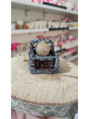 Himi Teraryum Objeleri Köy Ocağı Taş Ocak Dekoratif Biblo ve Diorama Objesi