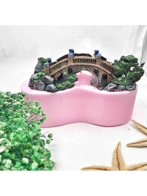 Himi Teraryum Objeleri Büyük Köprü Dekoratif Biblo ve Diorama Objesi