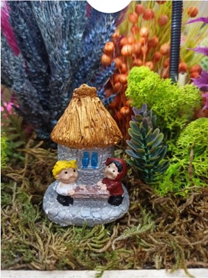 Himi Teraryum Objeleri Şato Dekoratif Biblo ve Diorama Objesi