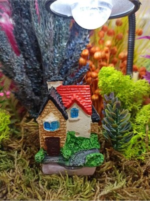 Himi Teraryum Objeleri Lüks Şato Dekoratif Biblo ve Diorama Objesi