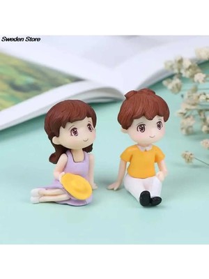 Himi Teraryum Objeleri Yeni Sevgililer Dekoratif Biblo ve Diorama Objesi