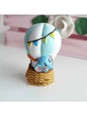 Himi Teraryum Objeleri Balonlu Fil Dekoratif Biblo ve Diorama Objesi