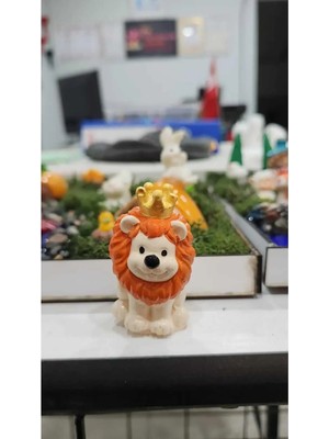Himi Teraryum Objeleri Aslan Dekoratif Biblo ve Diorama Objesi