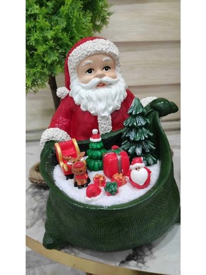 Himi Teraryum Objeleri Noel Baba Dekoratif Biblo ve Diorama Objesi