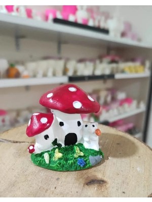 Himi Teraryum Objeleri Mantar Ev Dekoratif Biblo ve Diorama Objesi