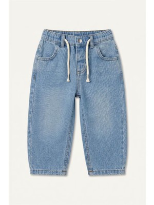 Defacto Balloon Fit Açık Mavi Erkek Bebek Jean Pantolon H9822A5/NM39