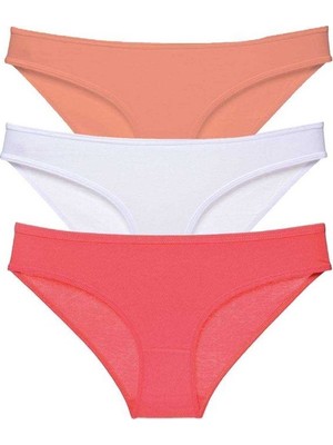 Elitse 3 Adet Süper Eko Set Likralı Kadın Slip Külot 545