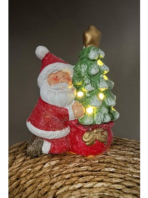 Bijuteri Net Noel Baba Işıklı Yılbaşı Biblo