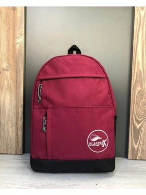 Sargınlar Kırmızı Unisex Okul El ve Sırt Çantası
