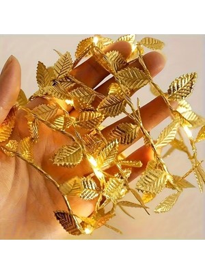 Usm 3 Metre Yaldızlı Gold LED Işık