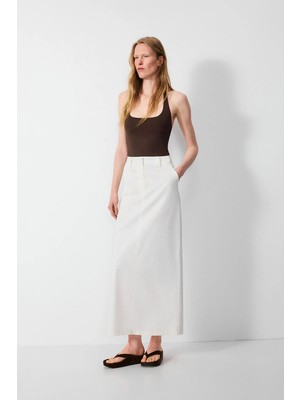 Vatkalı Stance Maxi Etek - Premium Edition