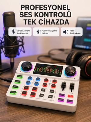 Uravas Store Bluetooth Bağlantılı Karaoke ve Yayın Ses Kontrol Ünitesi