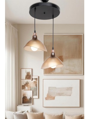 Hero Ag Lightdesign Bal Rengi Sarkıt Avize Yatak Odası Salon Mutfak Koridor Lamba 22 AGNM33
