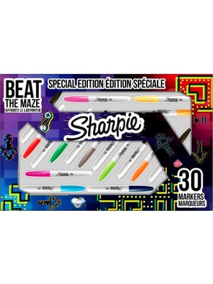 Sharpie Fine Permanent 30LU Kutu-Labirent