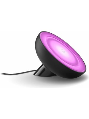 Philips Hue Bloom V4 Siyah Akıllı LED Masa Lambası, Bluetooth Özellikli - 25.000 Saat Ampul Kullanım