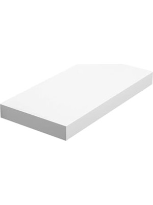 Vasagle Duvar Rafı, Kitaplar, Resimler, Dekorasyon, Asılı Raf, 40 x 20 x 3,8 Cm, Ofis Rafı, Mdf, Otu