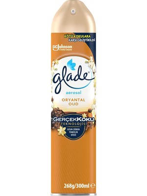 Glade Aerosol Oryantal Oud Oda Kokusu 300 ml (1 x 300 Ml)