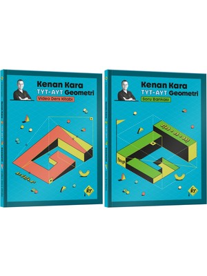 Hero Kenan Kara Ile Tyt-Ayt Geometri Video Ders Kitabı ve Soru Bankası Seti Kr Akademi Yayınları