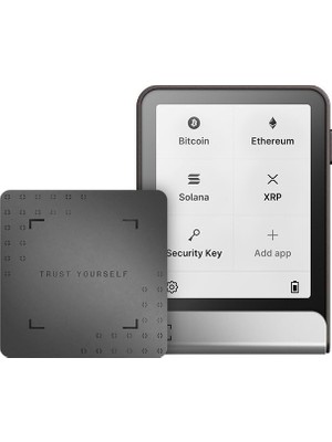 Ledger Flex Grafit Kripto Donanım Cüzdanı ve Recovery Key - Soğuk Cüzdan