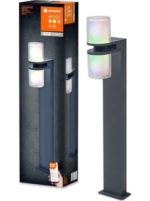 Ledvance + Wı-Fı Updown Flare 80 cm - Kısılabilir LED Ayaklı Lamba Koyu Gri Dış Mekan Için Dayanıklı
