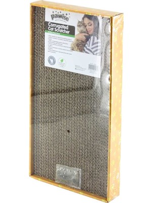 Pawise Karton Kedi Tırmalama Dikdörtgen 48 cm