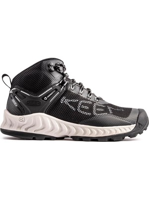 Keen Nxis Evo Mid Wp W-/blue Glass - Su Geçirmez Kadın Yürüyüş Botu - Siyah /blue Glass 39