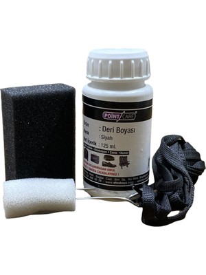 Hero Point Care Ekstra Siyah Spor Ayakkabı, Mont, Direksiyon, Döşeme, Çanta, Kemer, Deri Boyası 125 ml