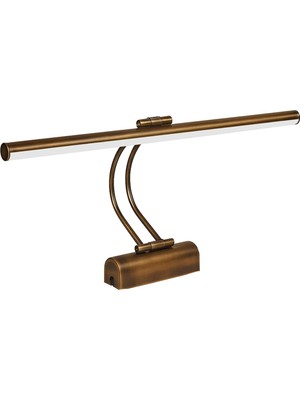 Merwish Flüt LED Aplik 50 cm 6500K Beyaz Işık Modern Duvar Aydınlatma Enerji Tasarruflu Banyo Tablo ve Çalış