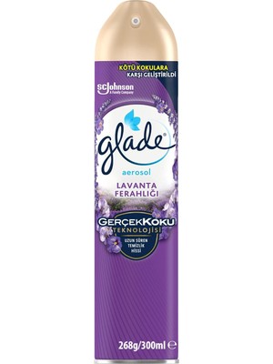Glade Aerosol Lavanta Ferahlığı Oda Kokusu 300 ml (1 x 300 Ml)