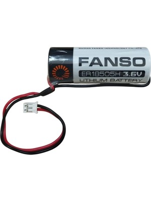Renas Store Fanso ER18505H Kablolu Konnektörlü (Jst Ph-2.0) 3.6V Lithium Pil (Li-Socl2)