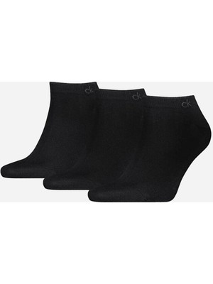 Calvin Klein Calvın Kleın Unisex Marka Logolu Günlük Kullanıma Uygun Siyah Çorap C701234366 001