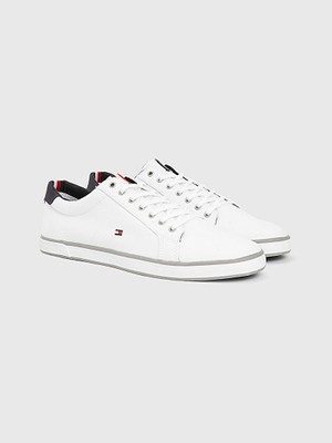 Tommy Hilfiger Tommy Hılfıger Erkek Marka Logolu Günlük Kullanıma Uygun Beyaz Sneaker FM0FM00596 100