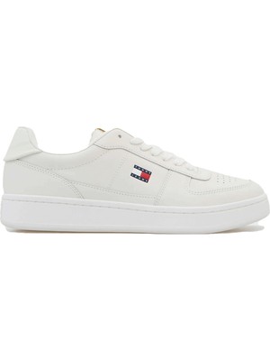 Tommy Hilfiger Tommy Hılfıger Kadın / Kız Marka Logolu Günlük Kullanıma Uygun Beyaz1 Sneaker EN0EN03088 Ybl