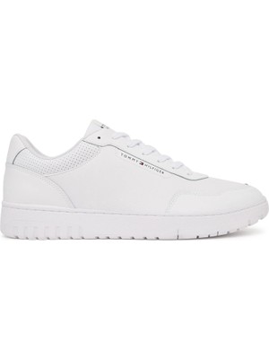 Tommy Hilfiger Tommy Hılfıger Erkek Marka Logolu Günlük Kullanıma Uygun Beyaz Sneaker FM0FM05927 Ybs