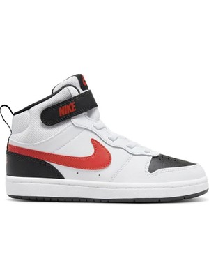 Nike Çocuk Günlük Ayakkabı Court Borough Mid 2 (Psv) CD7783-110