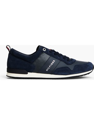 Tommy Hilfiger Tommy Hılfıger Erkek Marka Logolu Günlük Kullanıma Uygun Lacivert Sneaker FM0FM00924 403