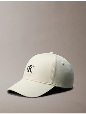 Calvin Klein Calvın Kleın Kadın Marka Logolu Günlük Kullanıma Uygun Krem Şapka LV04K5024G Yae