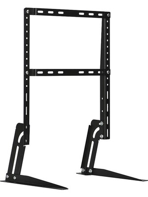 İlk El Grup Vontech 32-65 Inc Lcd-Led Kilitli Sabit Askı Aparatı + Tv Ayağı Masa Standı Lma-04