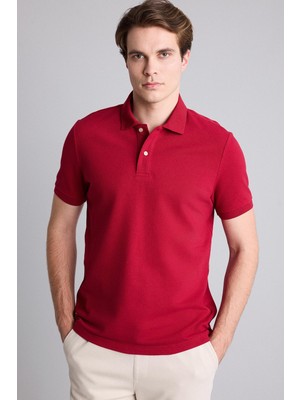 DeFacto %100 Pamuk Regular Fit Kısa Kollu Polo Tişört E9504AX26AU
