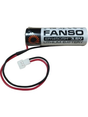 Renas Store Fanso ER14505H Kablolu Konnektörlü (51005-2P) 3.6V Lithium Pil (Li-Socl2)