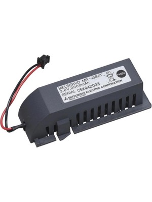 Renas Store Mitsubishi MR-J3BAT 3.6V Lithium Pil Siyah Soketli Kasalı