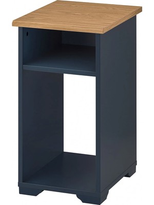 IKEA Skruvby Mavi-Siyah 40X32 cm Yan Sehpa
