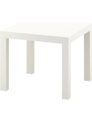 IKEA Lack Beyaz 55X55 cm Yan Sehpa