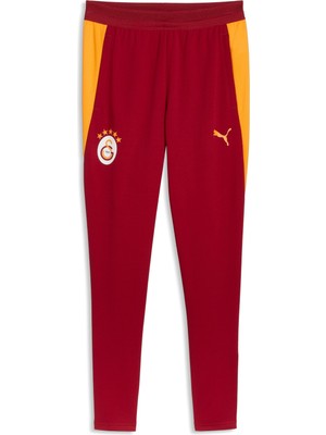 Puma Gsk Training Pants W/ Po Jr Sarı-Kırmızı Çocuk Eşofman Altı