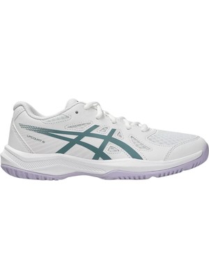 Asics Upcourt 6 Gs Beyaz-Turuncu Çocuk Günlük Ayakkabı