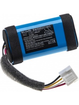 Renas Store Sertec Jbl Flip 5 Uyumlu 3.7V 6800 Mah Soketli Batarya