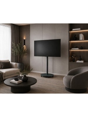 Sonorous Sonorous Fs 100 Dgr Metal Tv Televizyon Sunum Proje Sehpası 75''