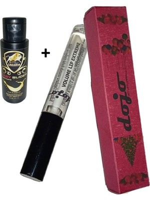 Rota Style Dojo Hotlip Dudak Dolgunlaştırıcının Yanında Caraboa Kaydırıcılı Erotickrem 60 ml